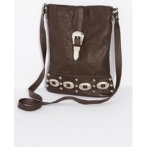 Free People Handbags - FINAL DROP💗FREE PEOPLE “ZOE WESTERN BUCKLE BAG”